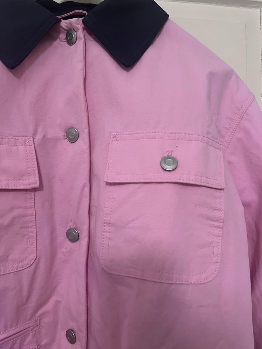 Куртка Zara рожева oversize M-L весна осінь jacket Zara workwear