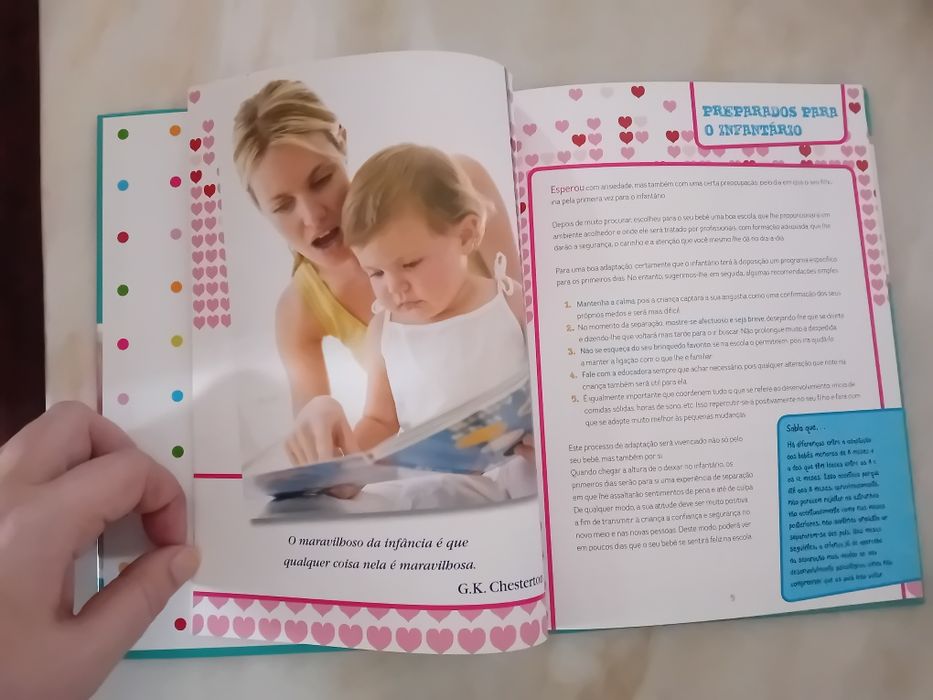 Livro semi-novo Bebé