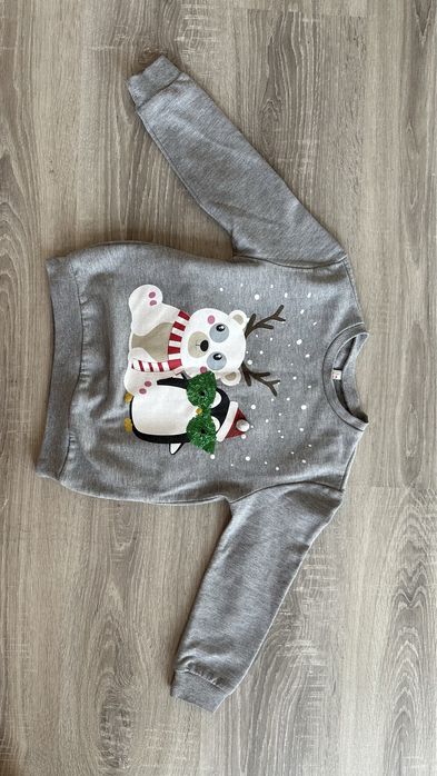 Новорічний светр, реглан на 6 років