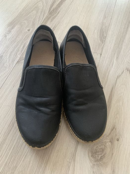Buty wsuwane czarne rozmiar 36
