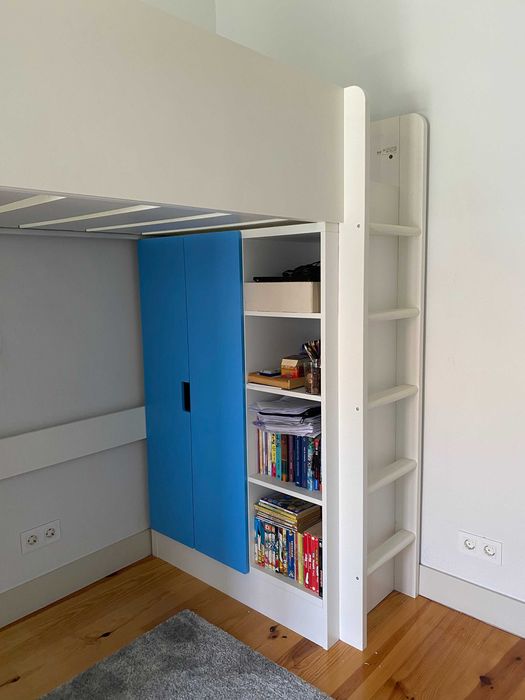 Cama alta IKEA Smastad