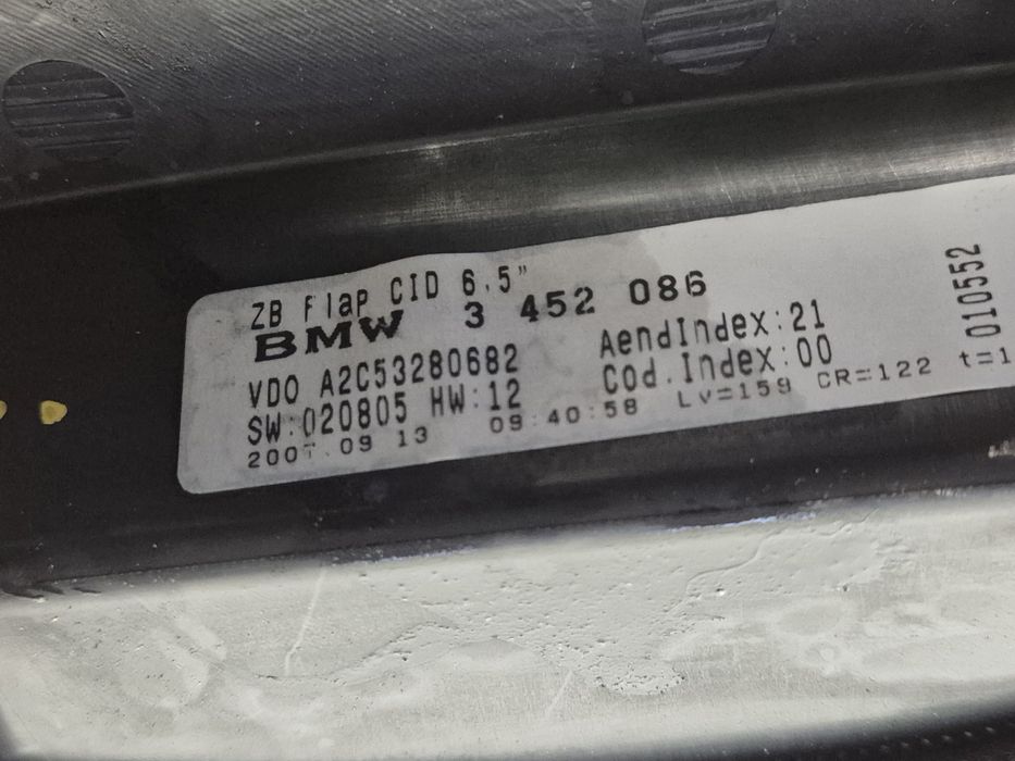 Bmw X3 E83 Monitor wyświetlacz radio Nawigacja