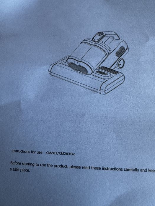 Пилосос для матраців, диванів, килимів CM203Pro