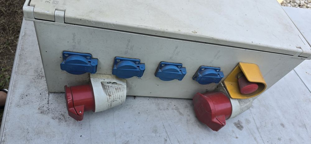 Quadro de obras eletrico exterior