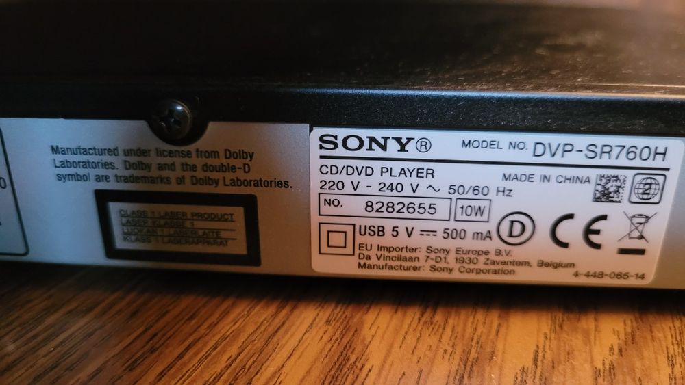DVD Sony Kraków i okolice sprawne