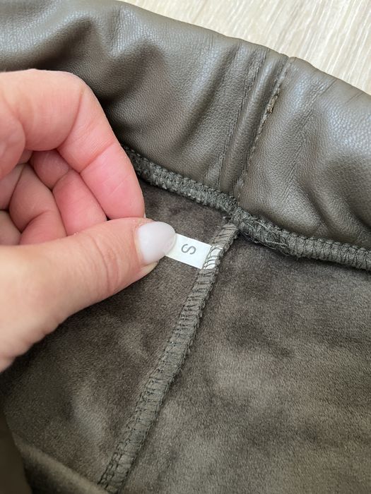 Штани шкіряні