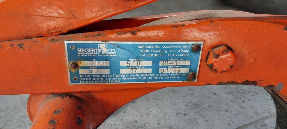 Uchwyt do wałów i cylindrów