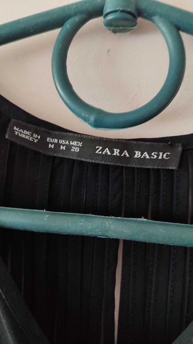ZARA Basic Dress Black чорне плаття