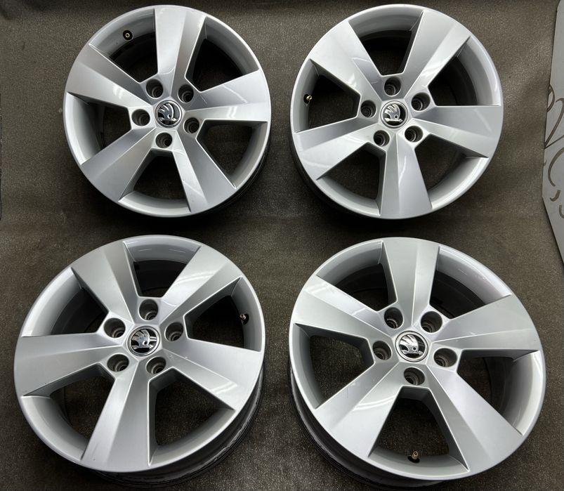Диски R16 5 112 et41 J6.5 Оригінал Skoda Octavia a7 a5 шкода: 4