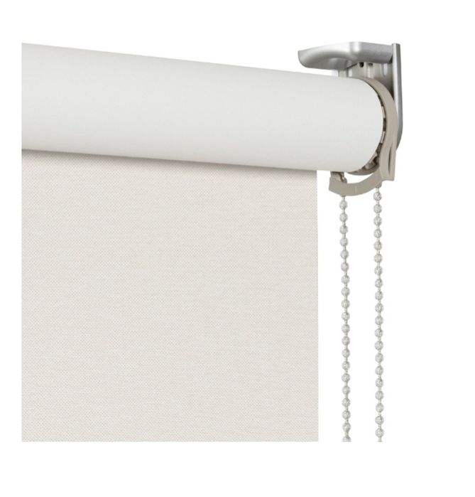 Estore de rolo black out branco 220x250