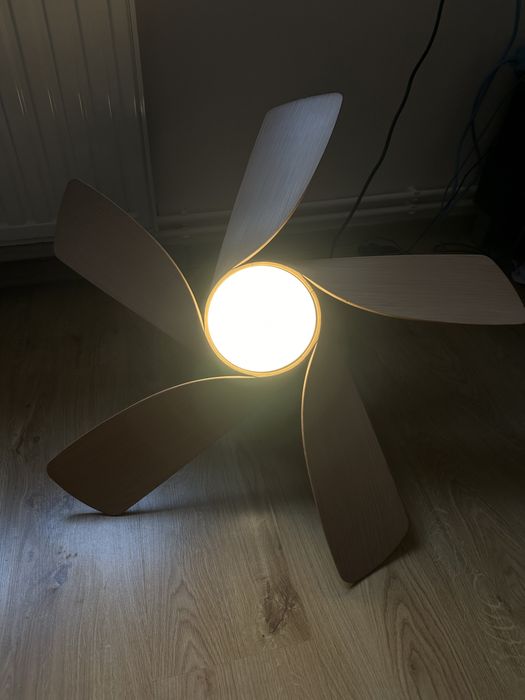 Wentylator sufitowy CJOY z oświetleniem, 30-calowy