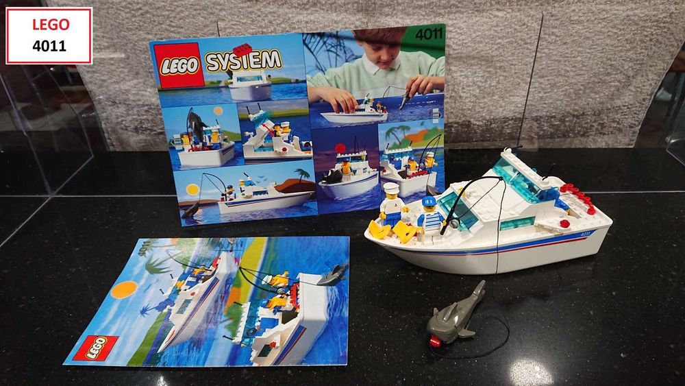 LEGO Barcos Flutuáveis: 4031; 4021; 4012; 4005