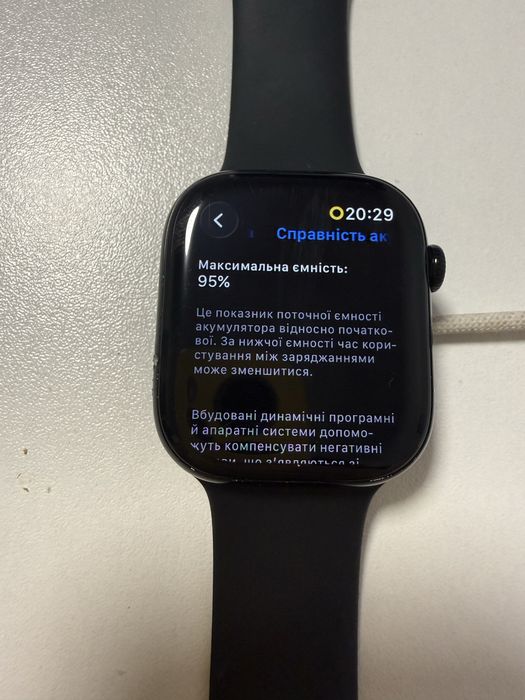 Продаю Apple Watch series 10 46 mm Jet Black + cellular (eSim)