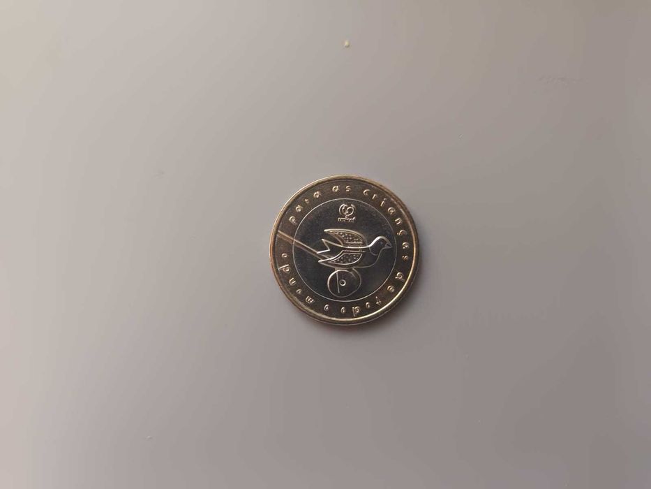 Moeda Comemorativa 200$00 — UNICEF: Pelas Crianças do Mundo (1999)