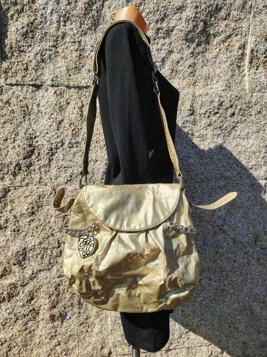 Mala de Ombro Gai Mattiolo – Dourado Metalizado ENVIO GRATIS