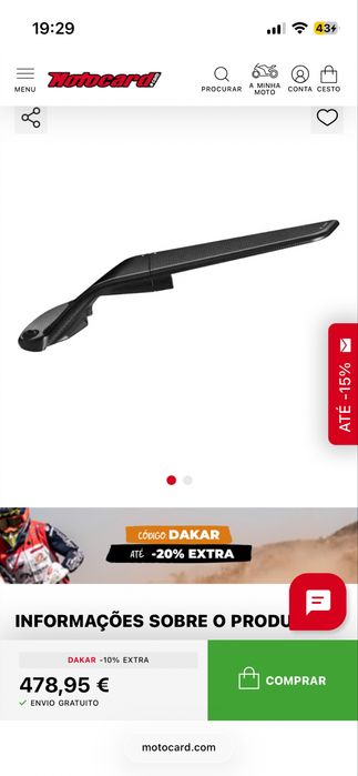 Retrovisor Esportivo Universal NOVO