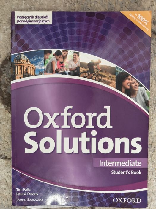 Książka Oxford Solutions