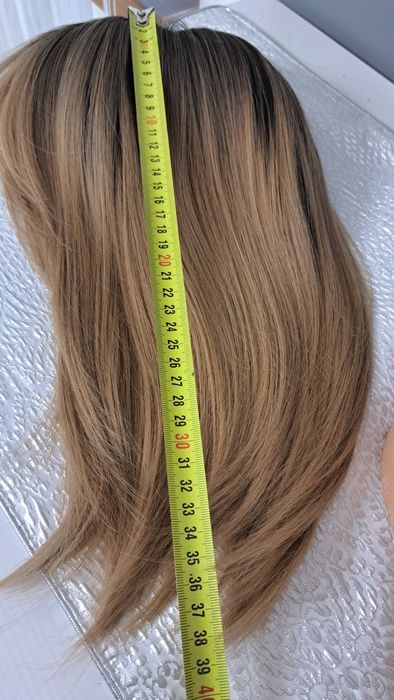Peruka blond naturalny wyglad