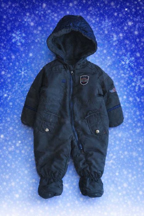 0-6 міс. комбінезон зима та холодна демі пора. ніжки закриті.