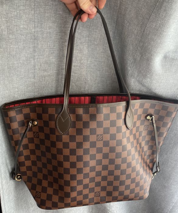 Louis Vuitton Neverfull premium quality skóra naturalna