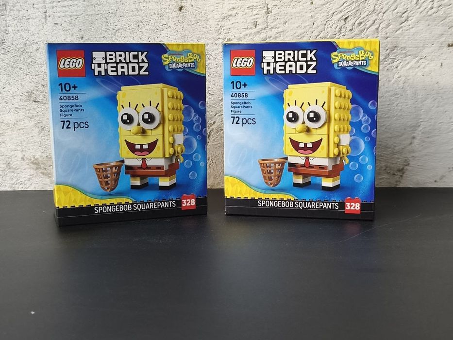 LEGO® BrickHeadz 40858 SpongeBob SquarePants Figure.Фігурка Губка Боб