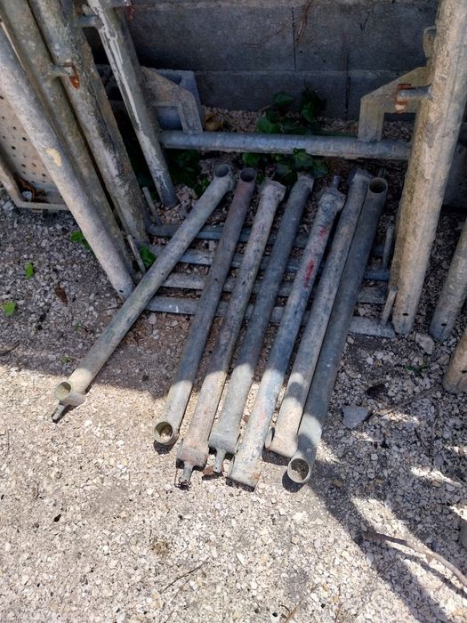 Andaimes galvanizados