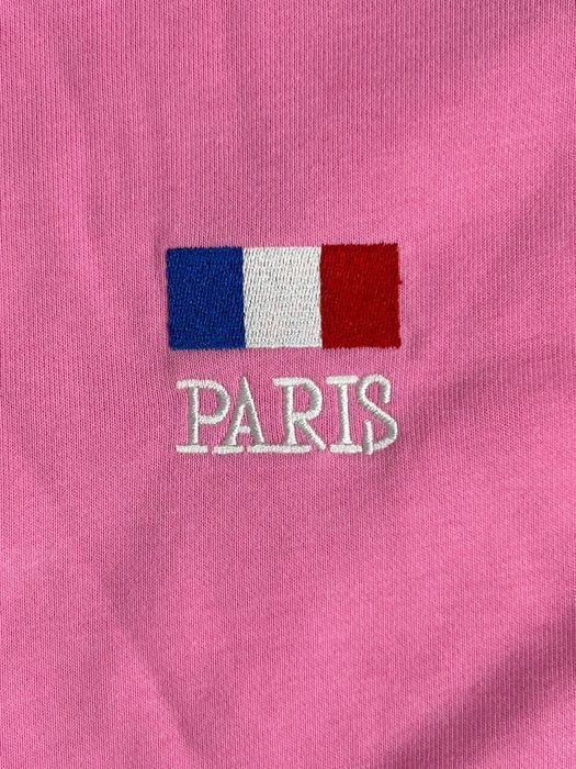 Balenciaga Paris zip up hoodie баленсі баленсіага рожева зіпка pink S M L