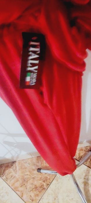 Dres welurowy welur oversize lola voga paparazzi style Święta