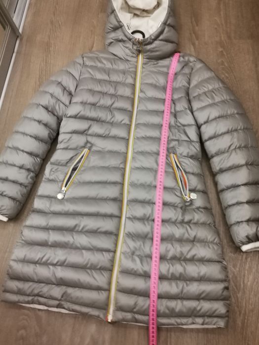 Пальто - куртка двухсторонняя евро зима