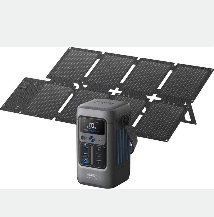 Anker SOLIX C200 DC Generator Kit зарядна станція + сонячна панель