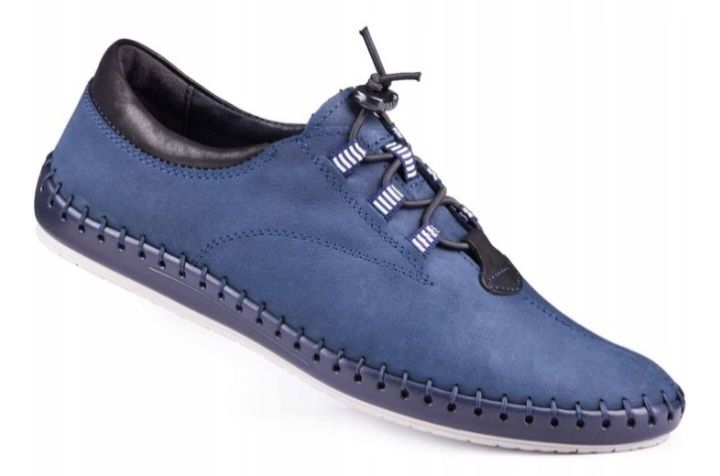 Buty Półbuty męskie skórzane rozm 42