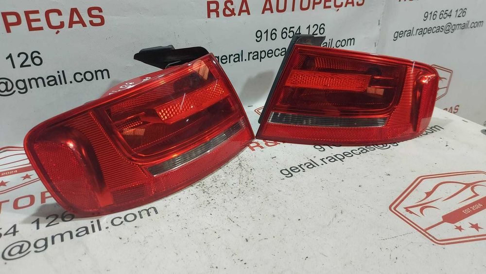Farolins Farolim Esquerdo Direito Audi A4 B8 Carro Original