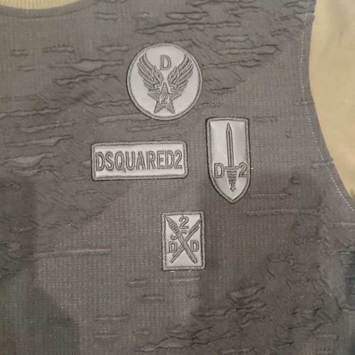 Bluza Dsquared2 roz,46/S lekka  khaki DD2