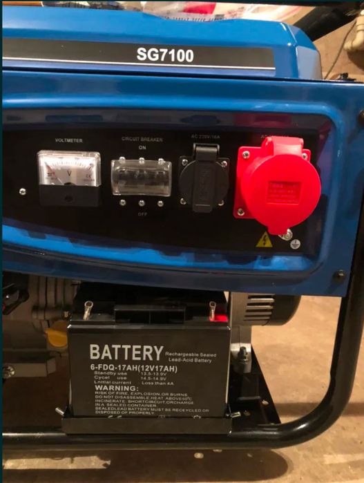 Генератор Scheppach SG7100x Germany