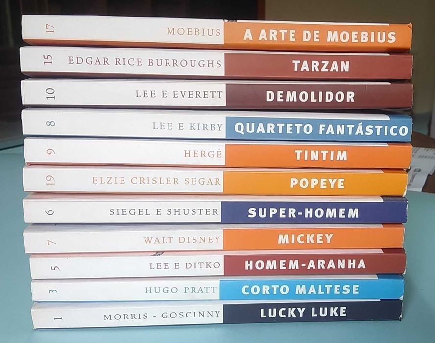 Os Clássicos da Banda Desenhada - 2,50 EUR cada livro.