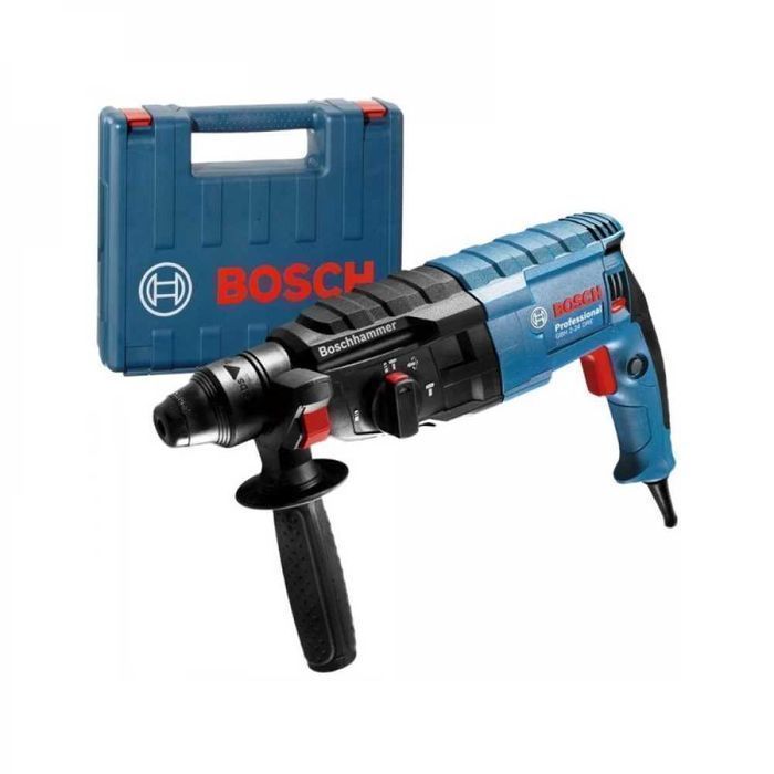 Перфоратор Bosch 2-24 DRE прямий (800Вт 6000уд 2.7 дж кейс лопатки) PL