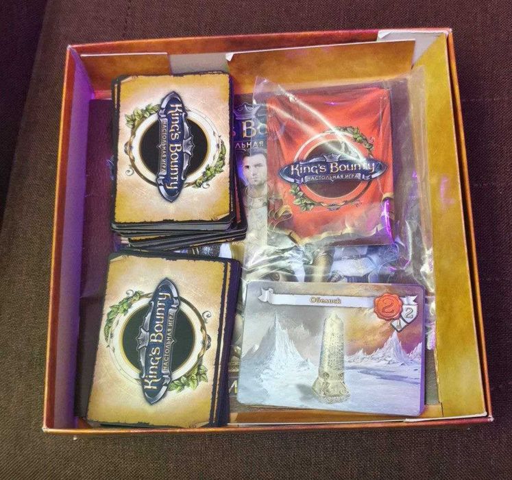 Kings Bounty настольная игра