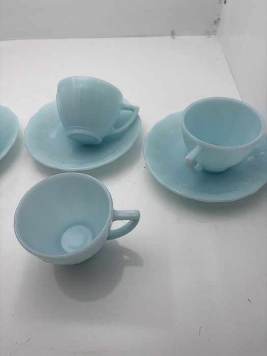 Chavenas de cha de pirex