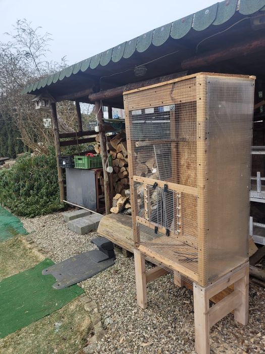 Klatka drewniana / woliera