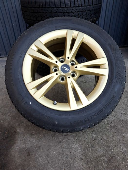 koła zimowe 17 Mini Countrman U25 X1 u11 x2 u10  złote 205/65r17