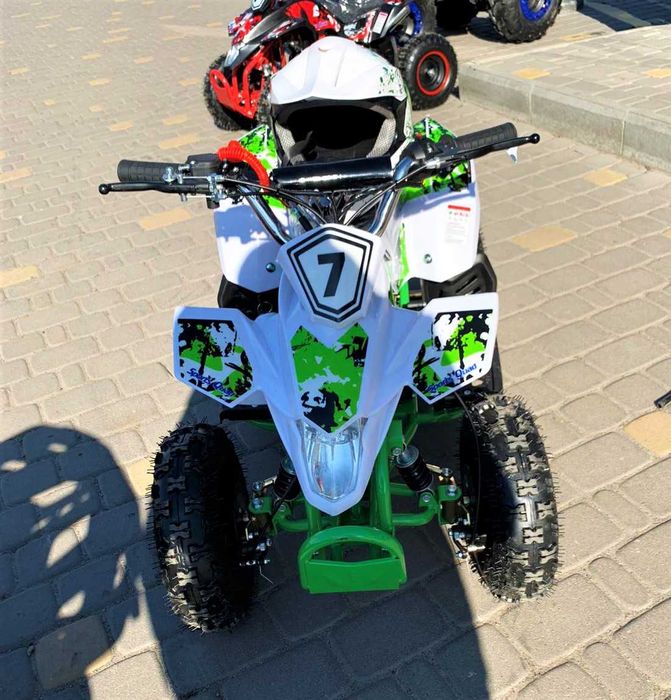 Топовый детский 65-кубовый квадроцикл. На бензине!