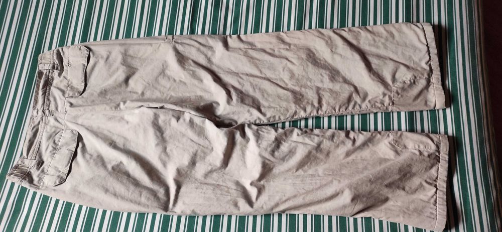 Calças Térmicas Bege Tamanho XS - Usadas, em Excelente Estado!