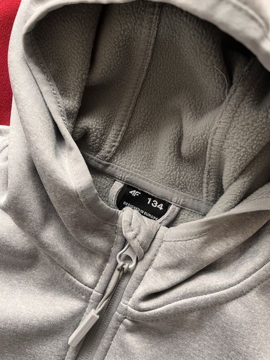 Kurtka softshell 4F 140 szara