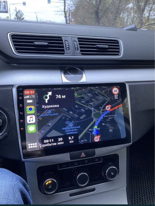 Штатна магнітола vw passat b6 b7 cc 66 67 cc Android Car play