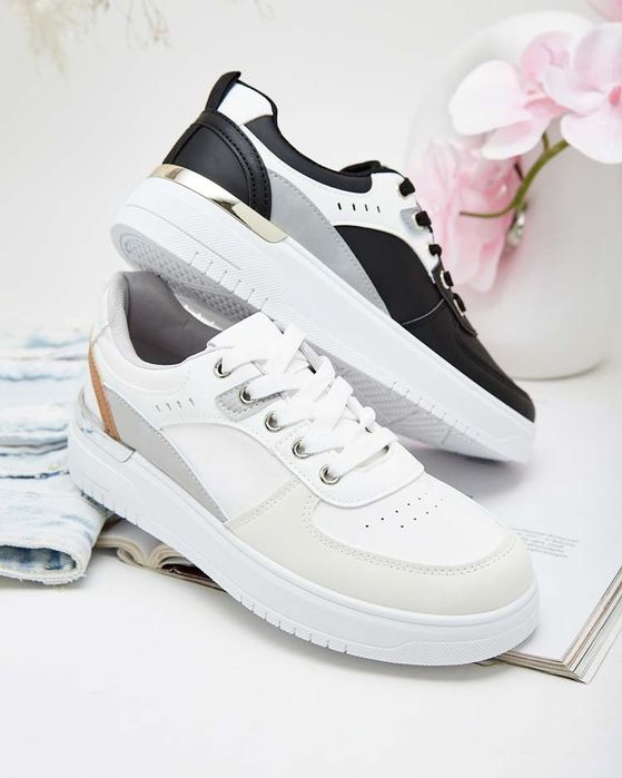 2 KOLORY 36 37 38 sneakersy 39 40 41 trampki na platformie sportowe