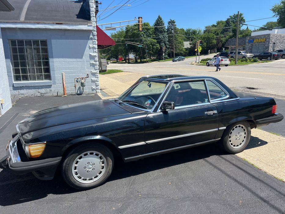 Projekt Mercedes  560 SL