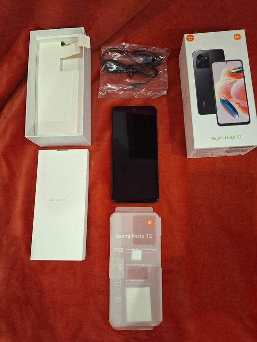 Redmi Note 12 - Como novo (Com caixa e todos os acessórios) 128Gb/4Gb -> 100% Funcional