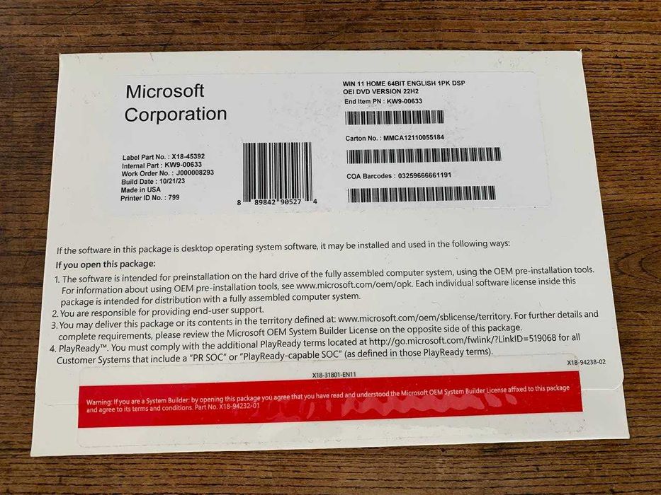 Windows 11 Home Nowa Licencja