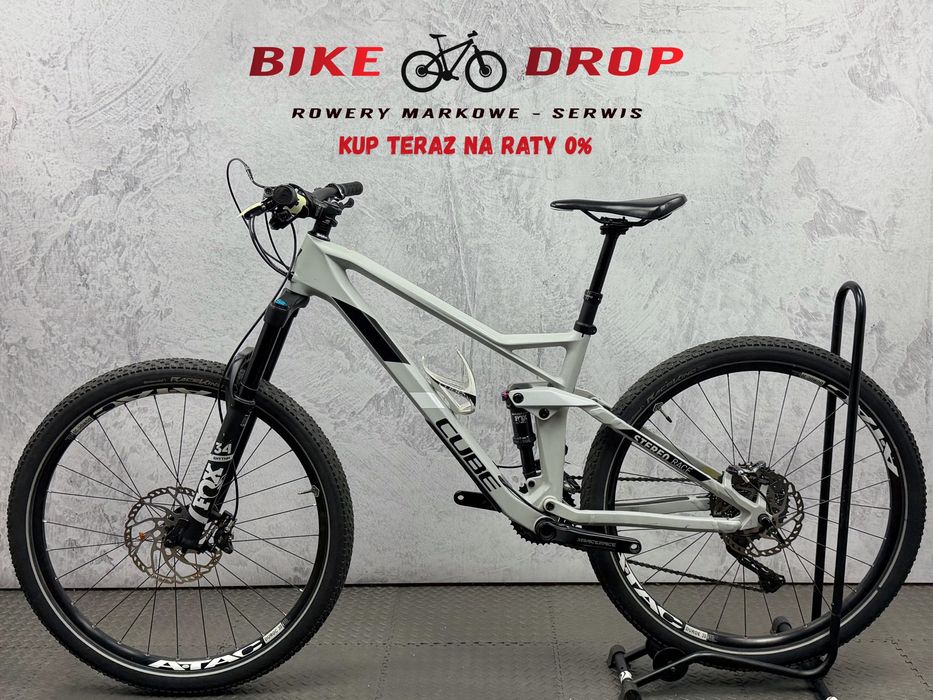 Rower MTB Full Cube Stereo 140 HPC Race FOX 34 Carbon Deore XT RATY 0%