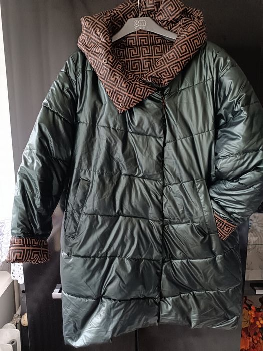 Kurtka zimowa XL dwustronna